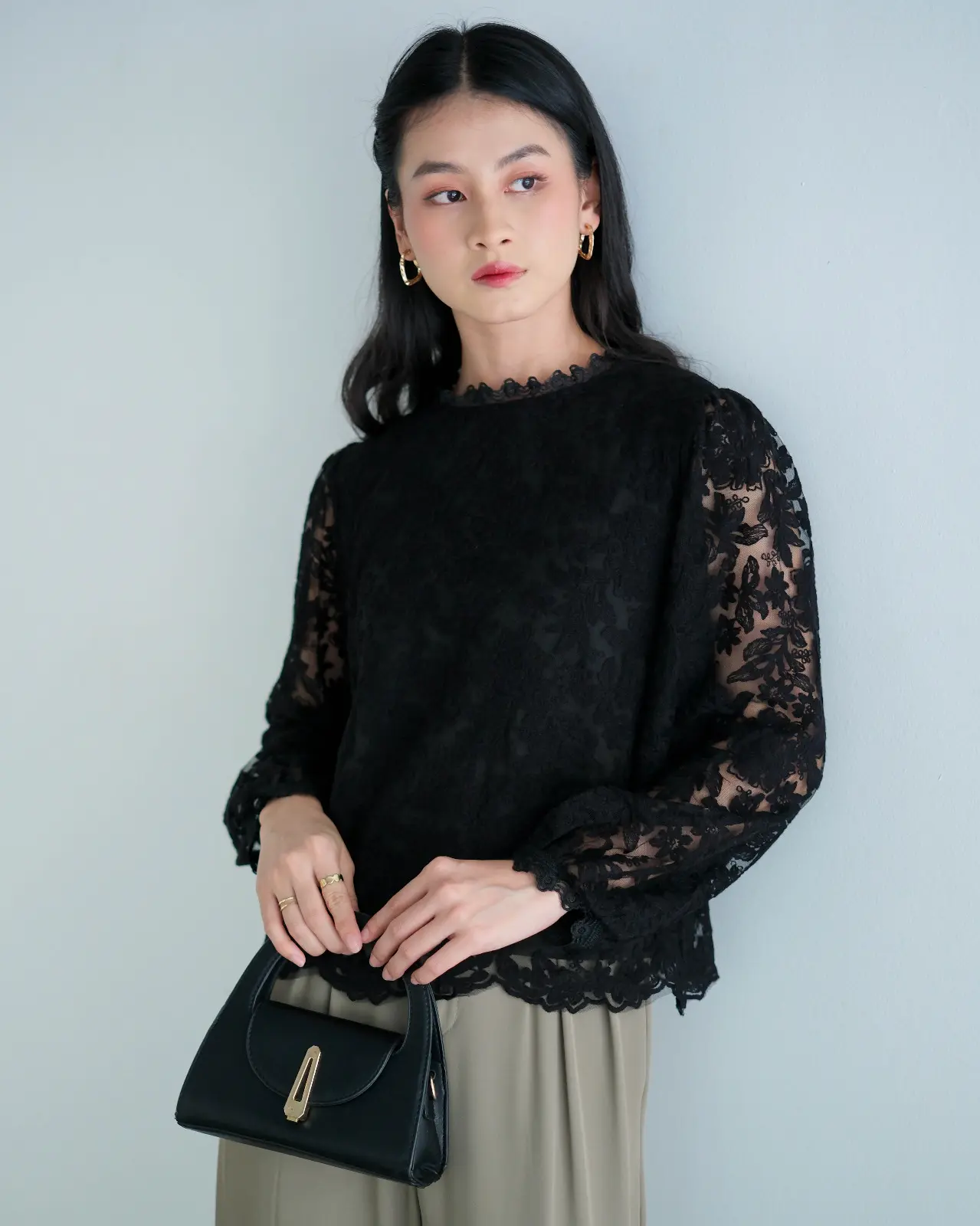 Bayra Longsleeve Kode 286G Black - Image 2