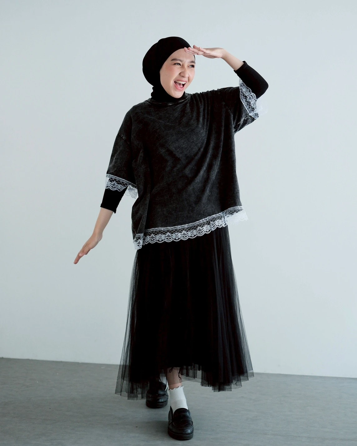 Alternative view of Laciel T-Shirt Misty Black