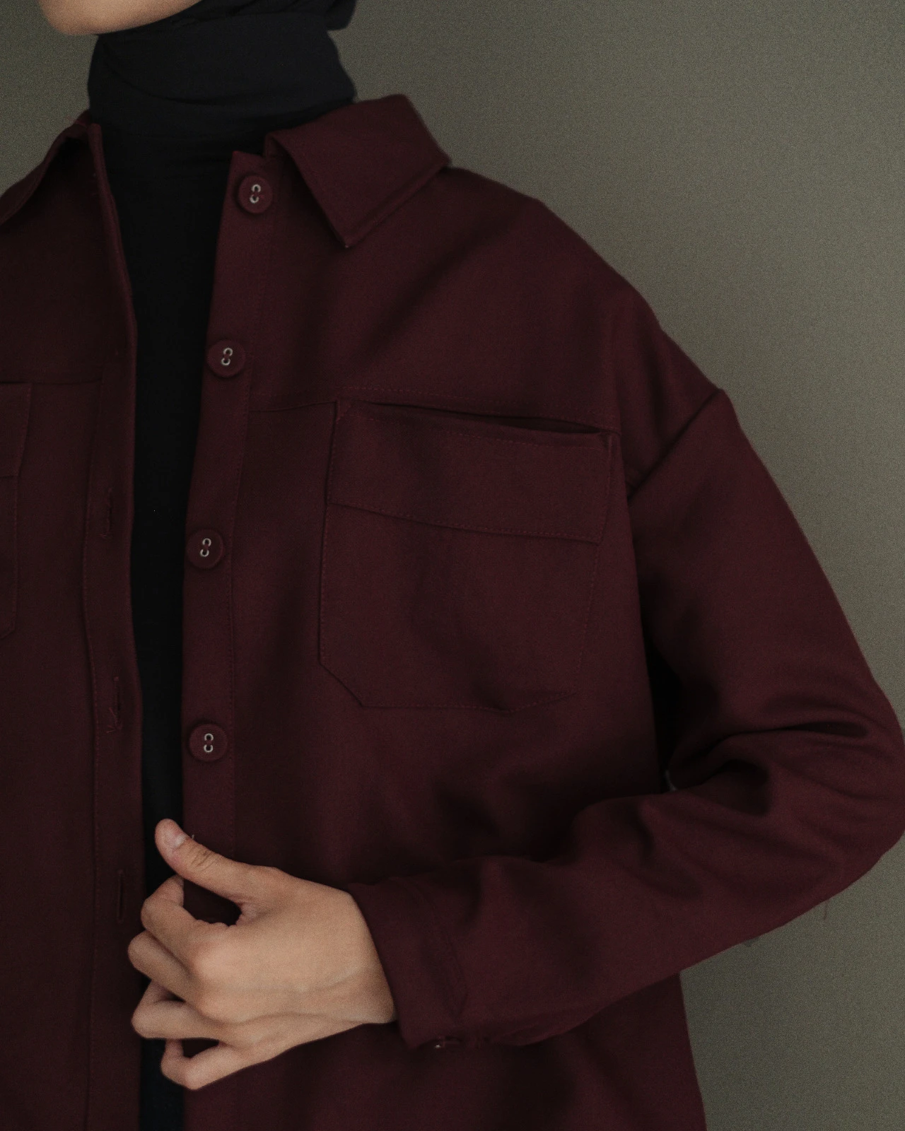 Celona Shirt Kode J 030 Black - Image 4