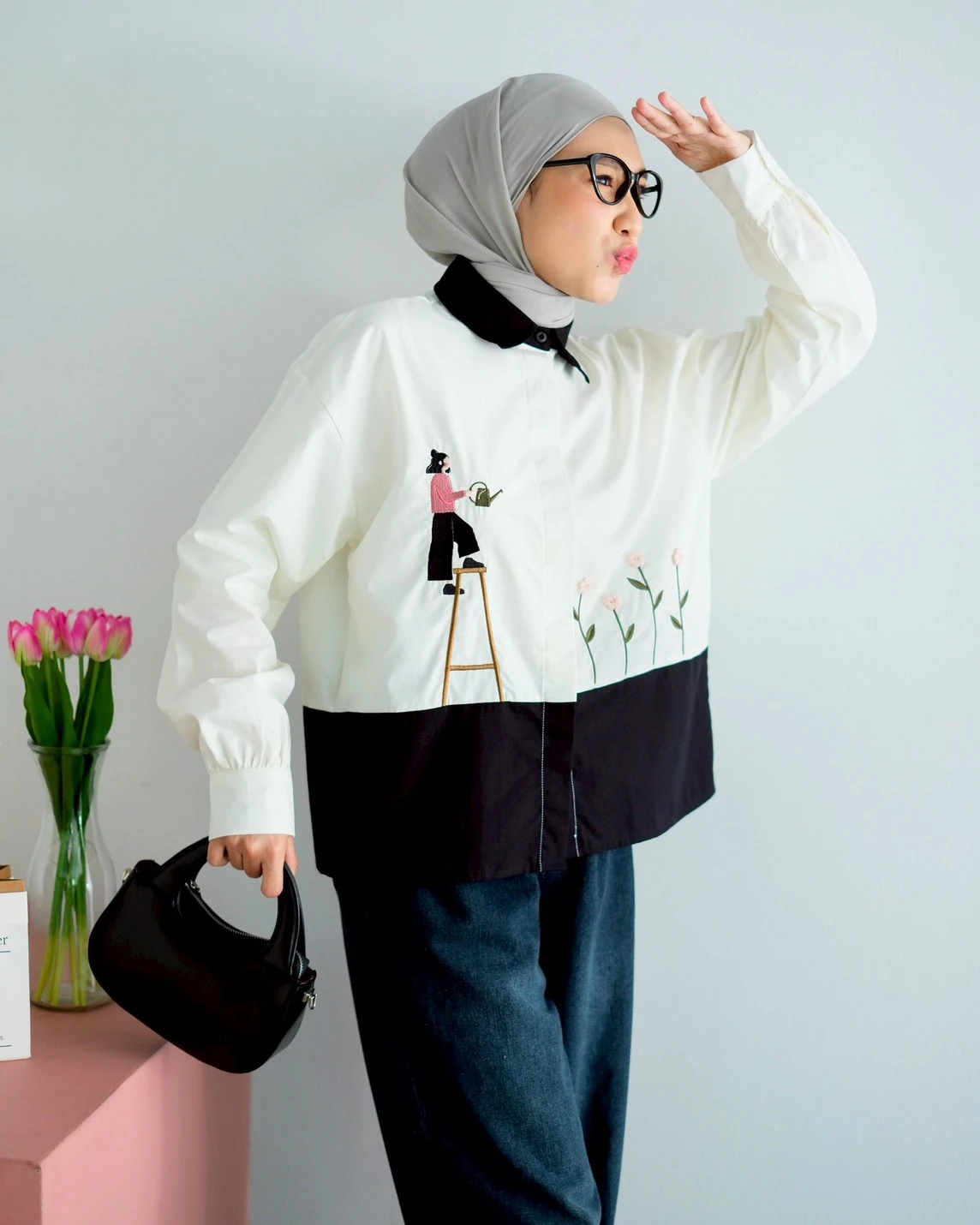 Gyo Shirt Black - Image 3