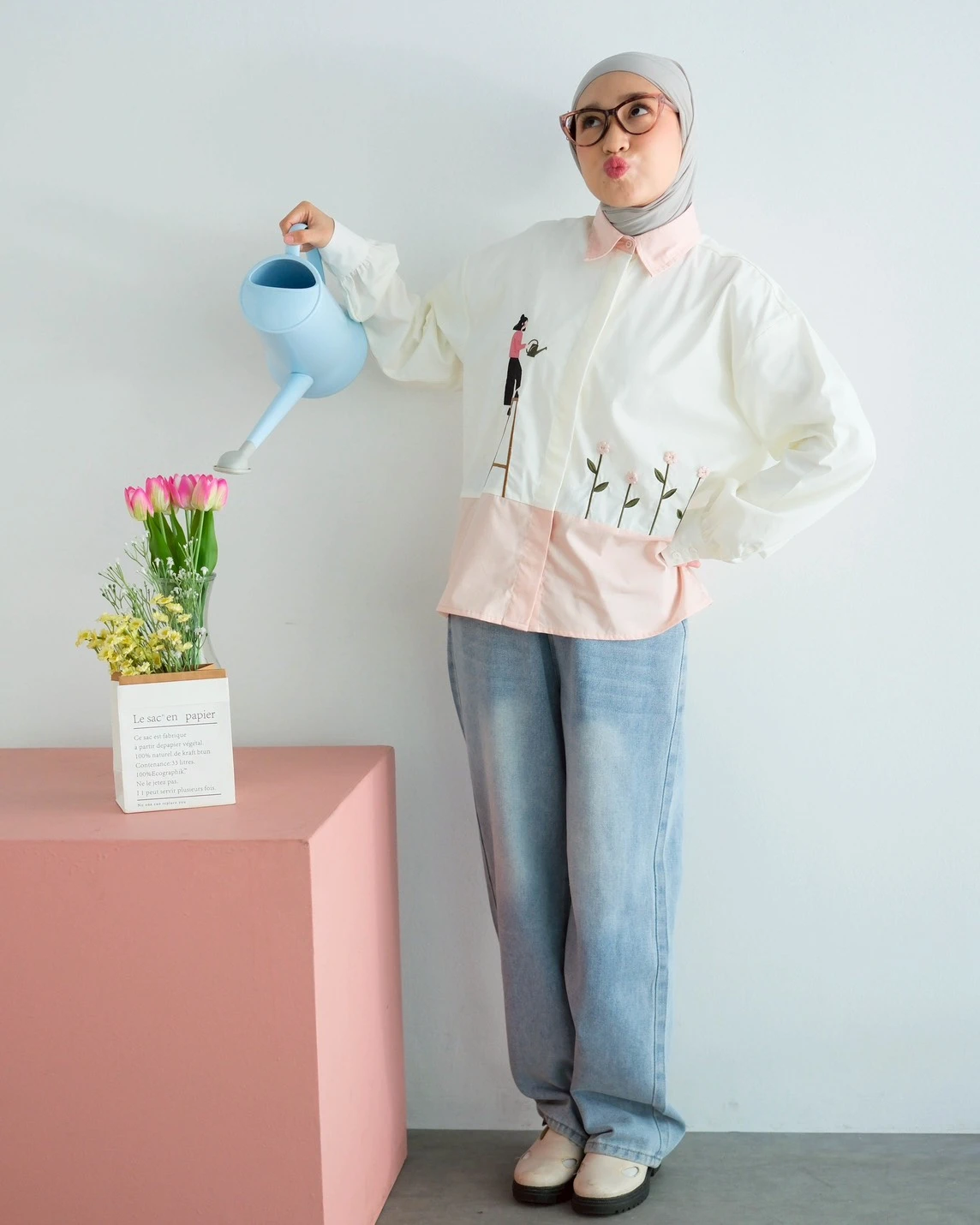 Gyo Shirt Pink - Image 4