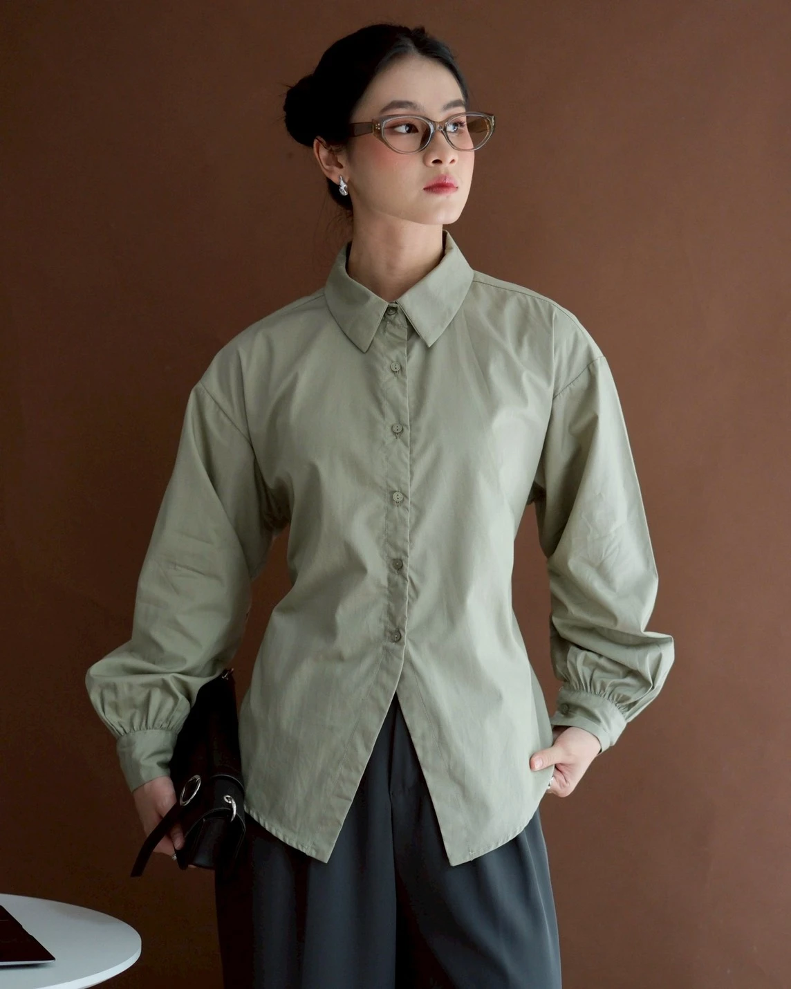Adima Shirt Kode 20346 Sage