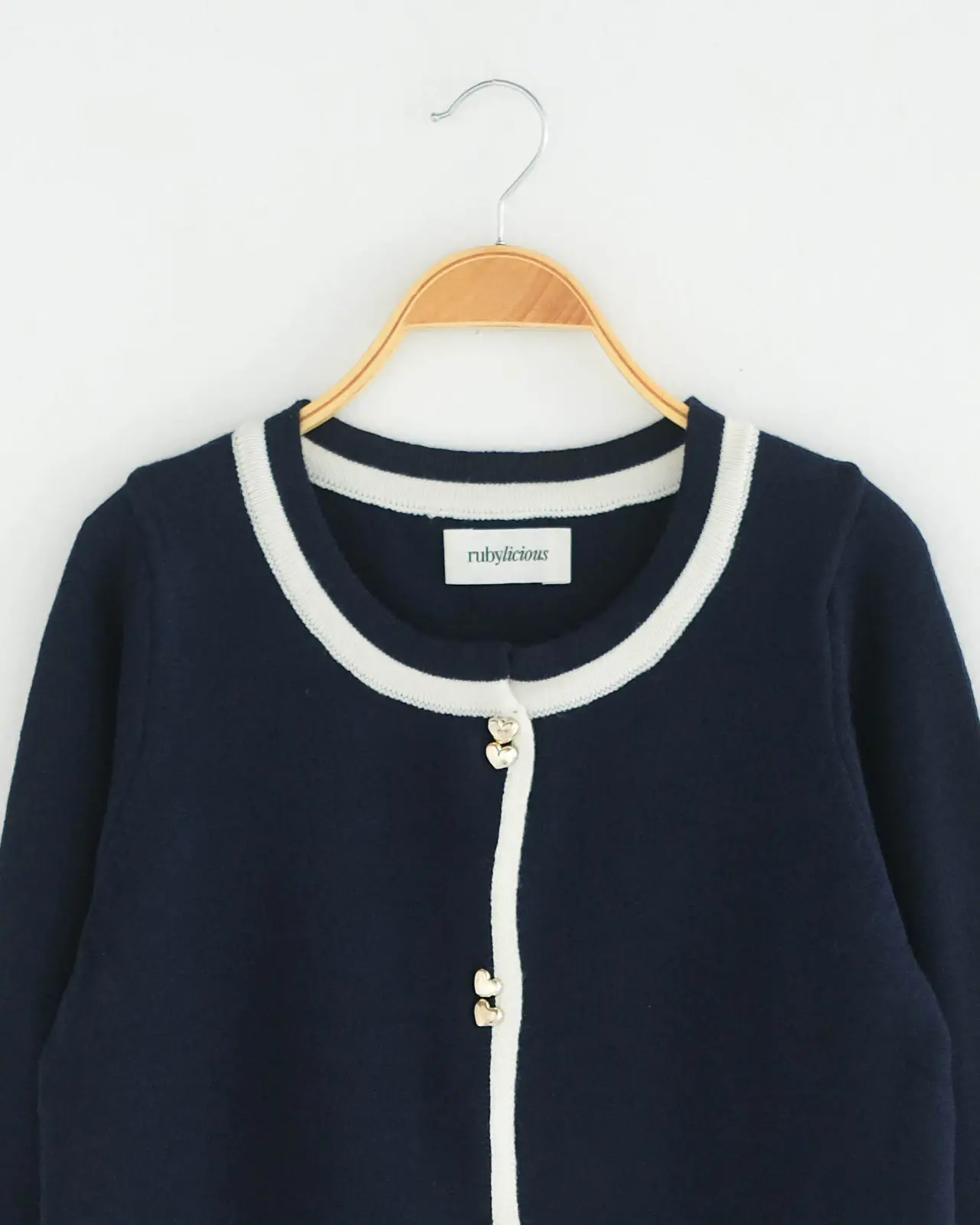 Pelova Cardi Kode 642E Navy - Image 2