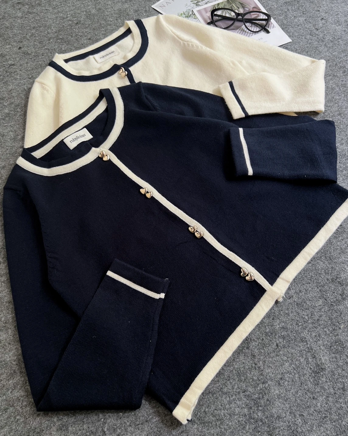 Pelova Cardi Kode 642E Ivory - Image 2