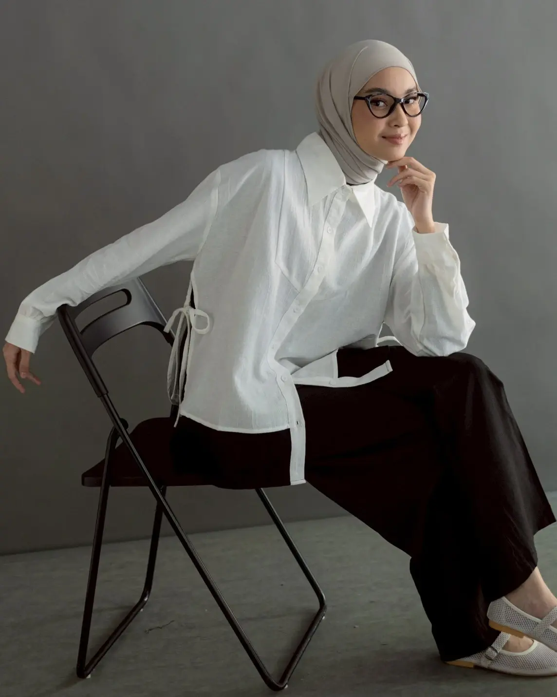 Belsya Shirt Kode Rb 012 Broken White - Image 2