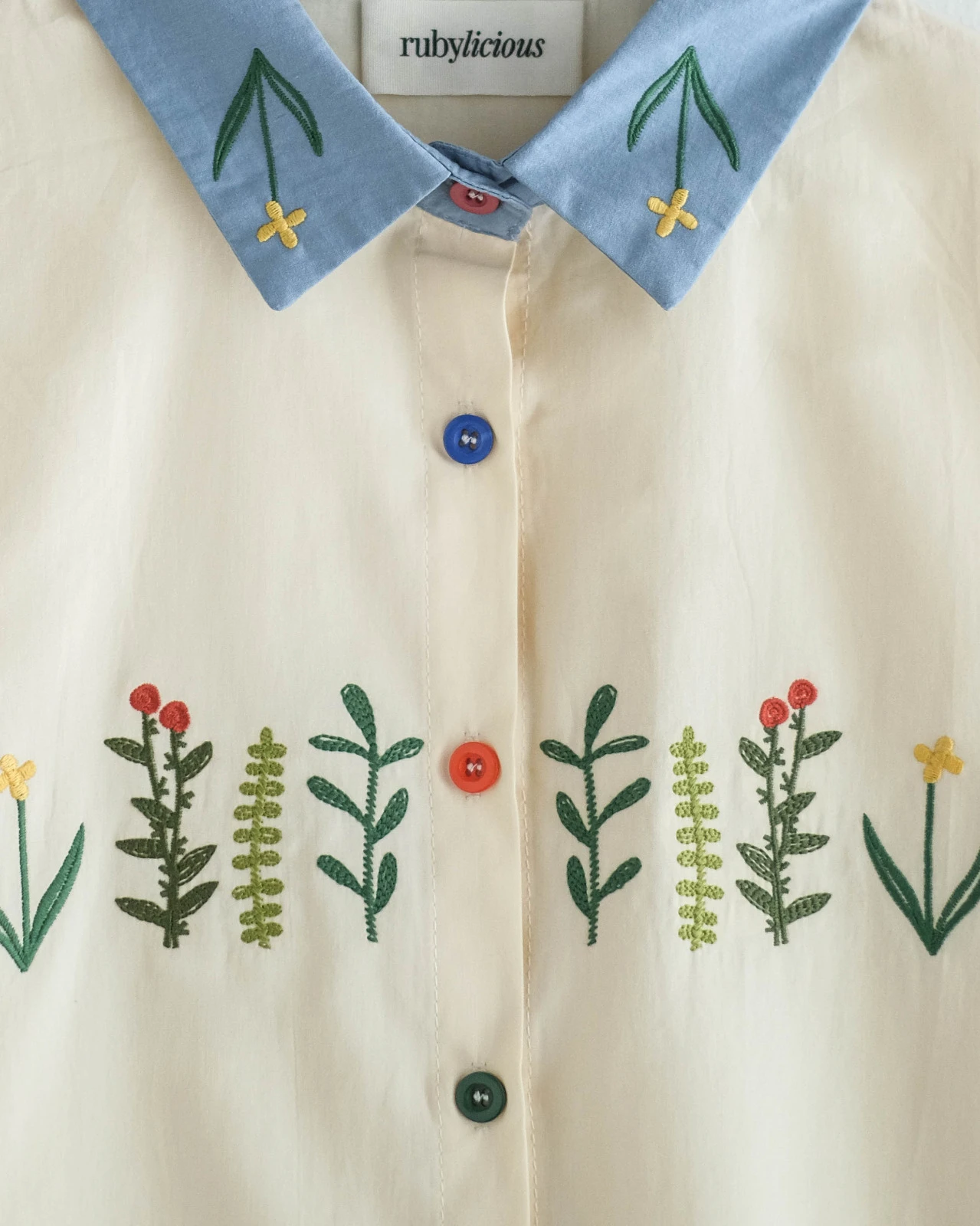 Oneza Shirt Kode 251G Cream - Image 2