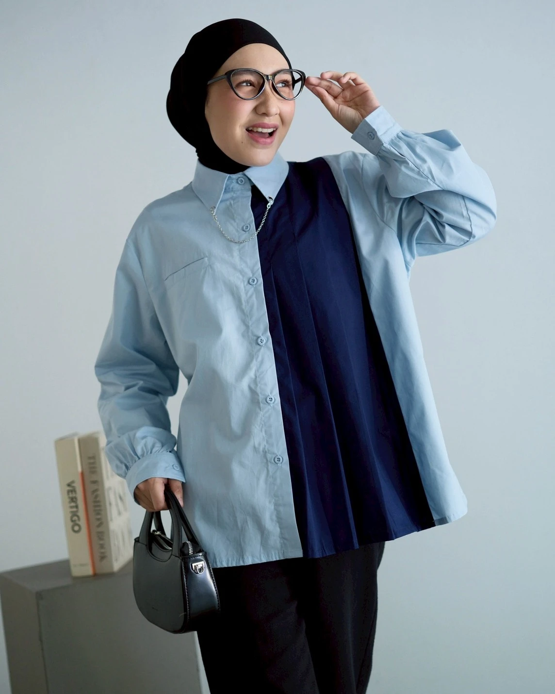 Averus Shirt D Blue X Navy - Image 2