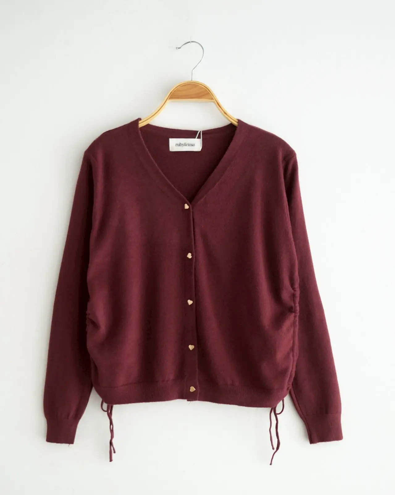 Presa Cardigan Kode 244G Burgundy