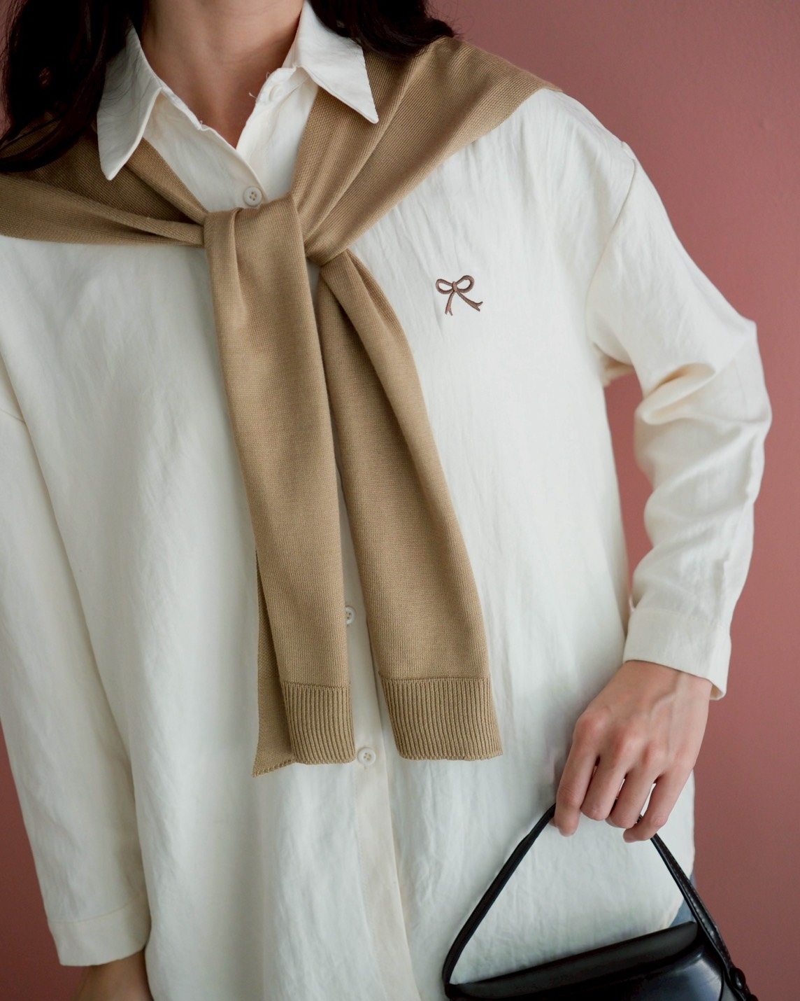 Yamile Shirt Kode 350F Ivory - Image 4