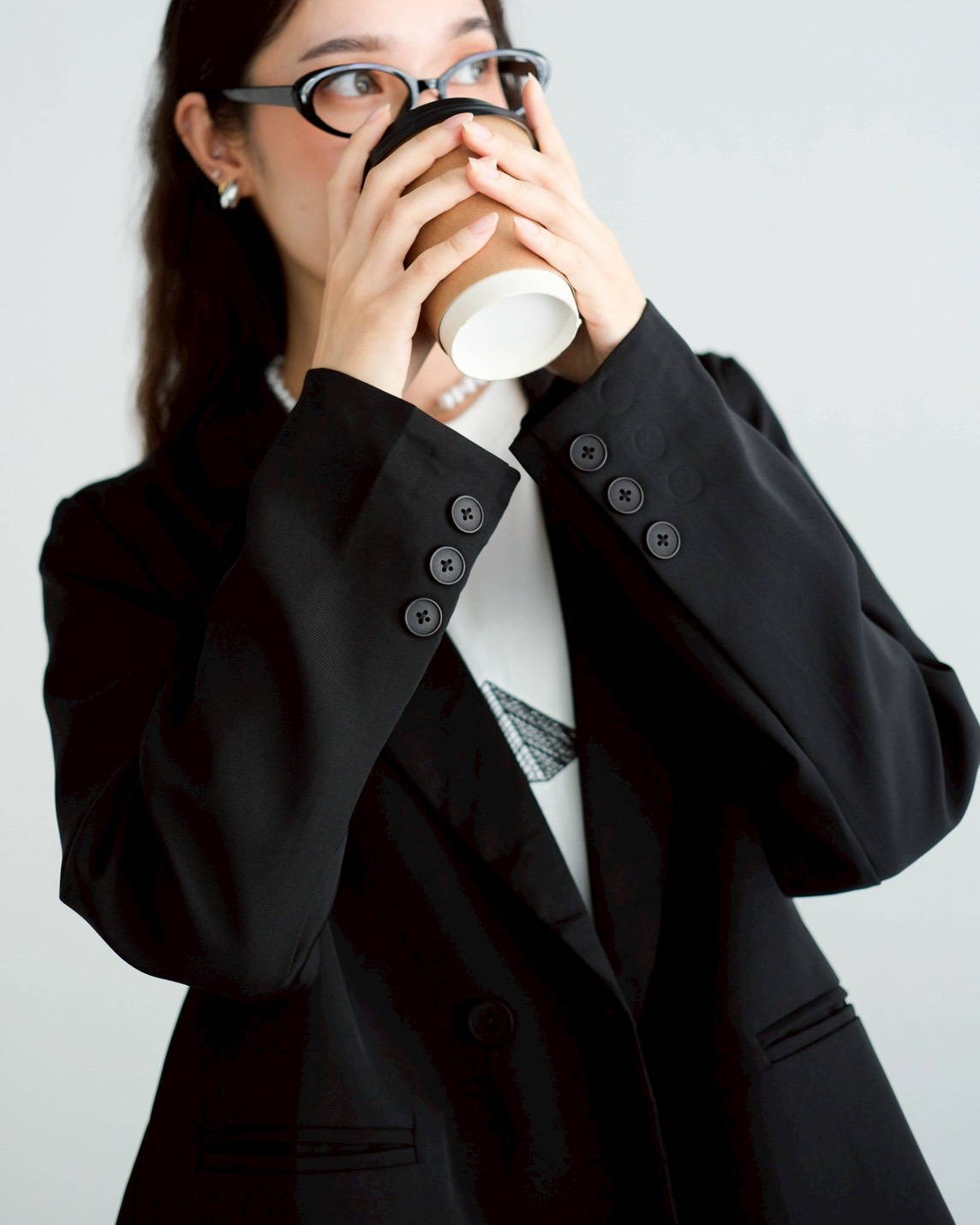 Zayra Blazer Kode 381G Black - Image 5