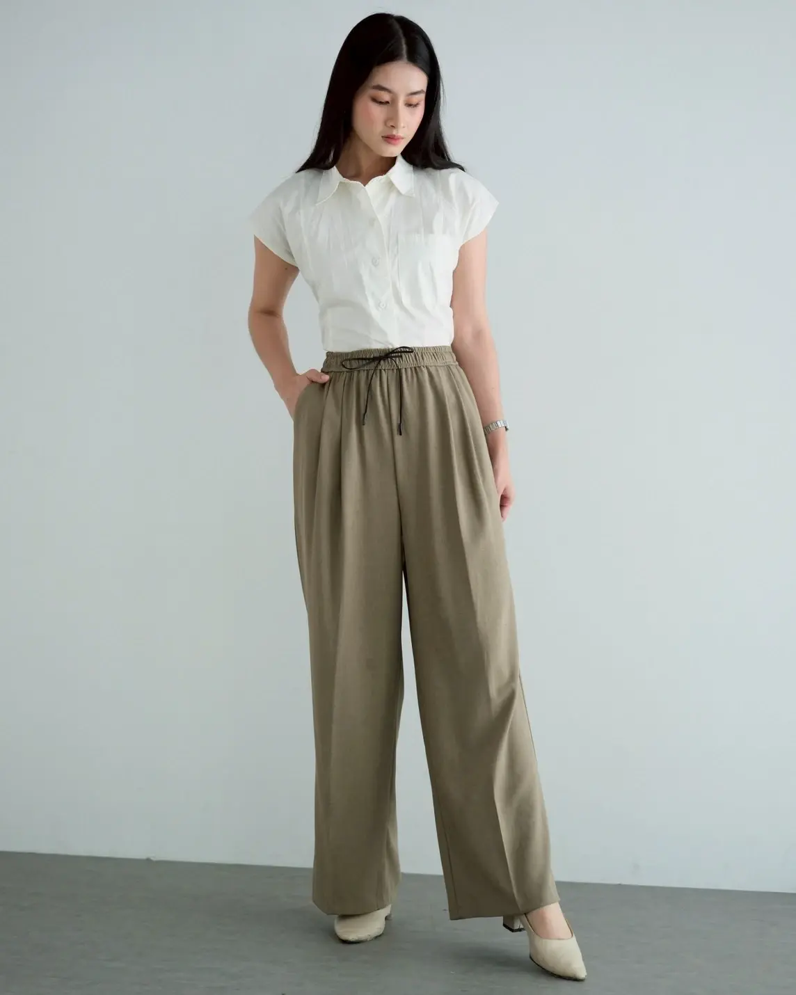 Chinda Pants Kode 351E Khaki - Image 3