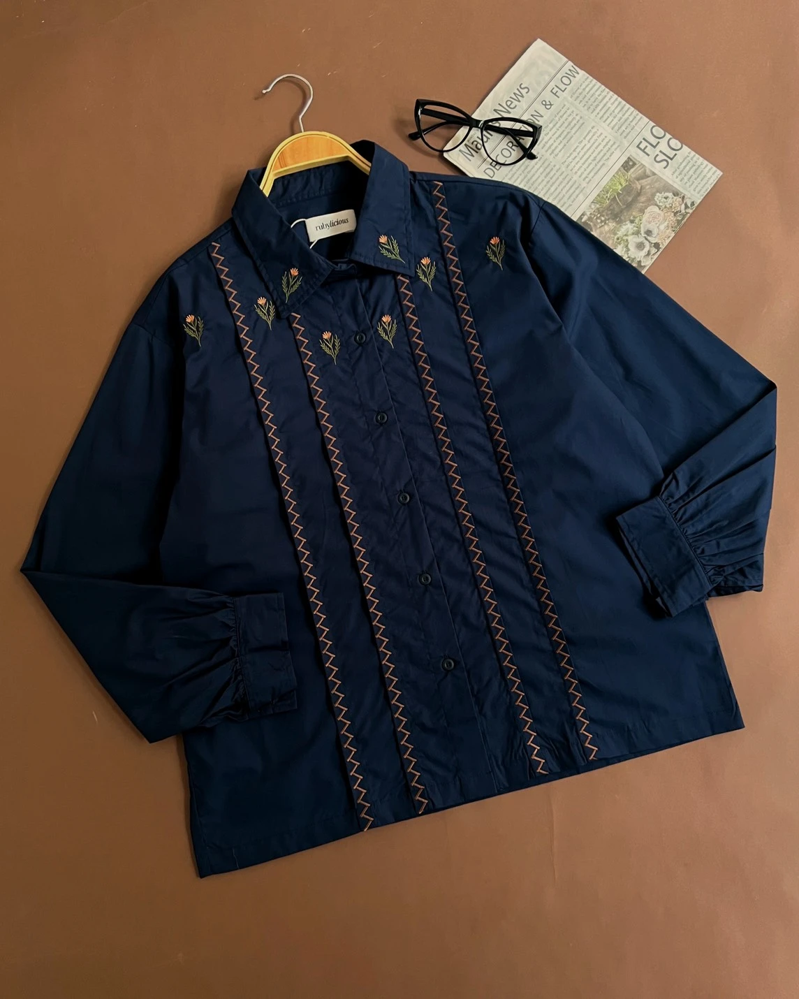 Dhara Shirt Navy