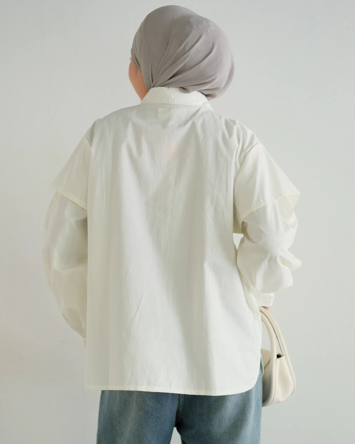 Ellena Shirt Broken White - Image 3