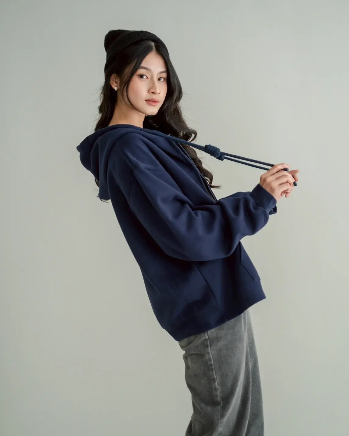 Fameta Jacket Kode 482G Navy - Image 3