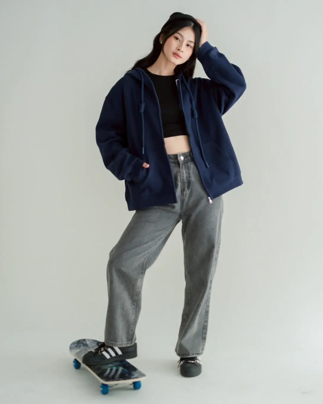 Fameta Jacket Kode 482G Navy - Image 2