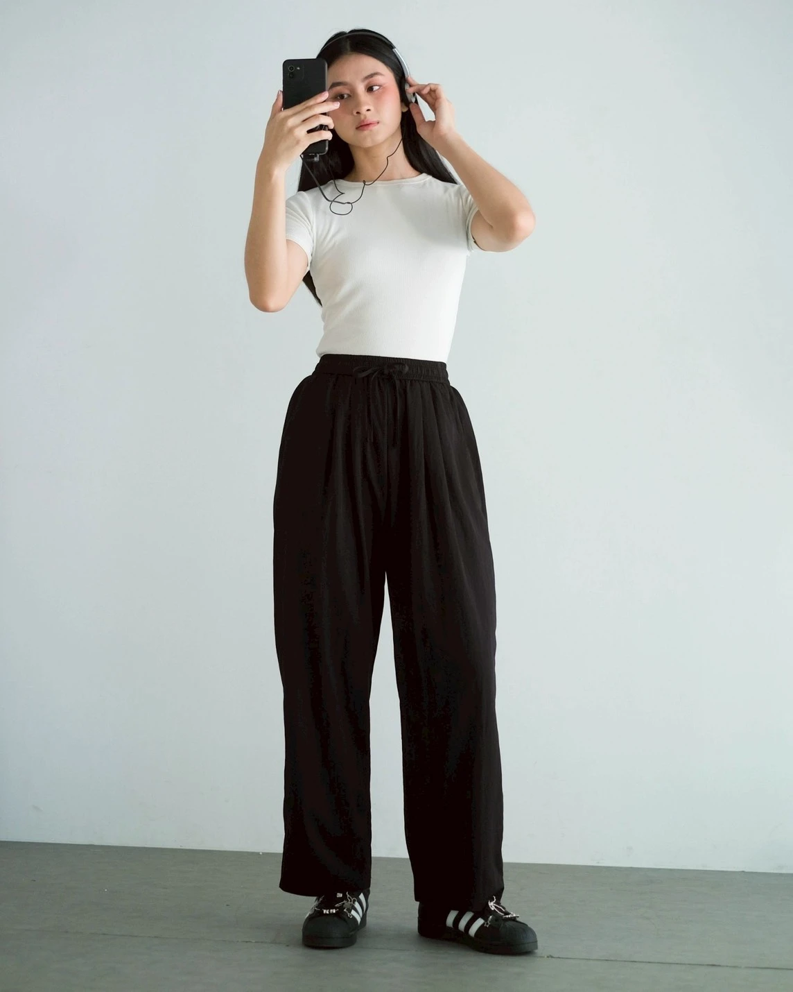 Qamira Cullote Pants Kode 666G Black - Image 2