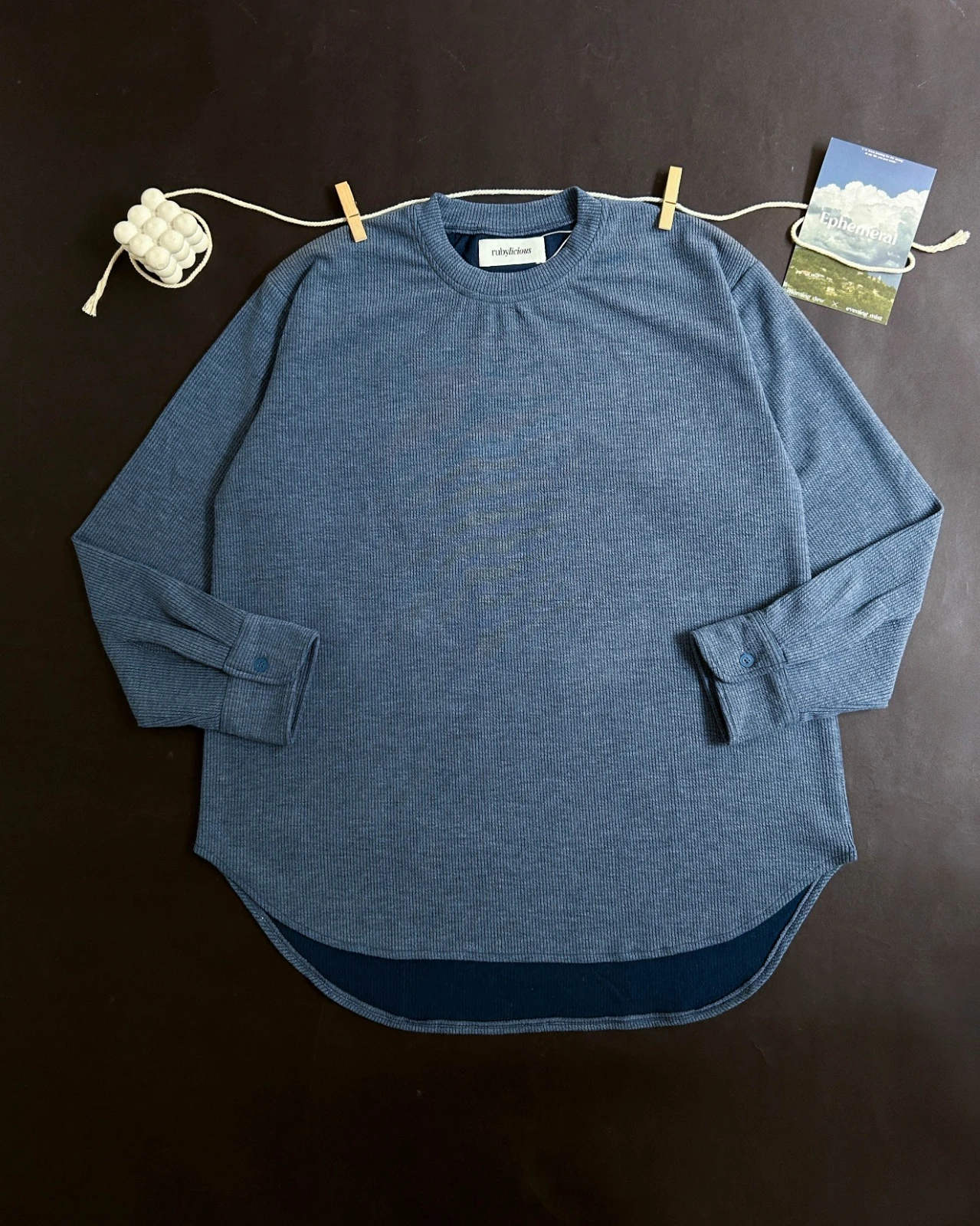 Qisma Longsleeve Kode 25371 Blue