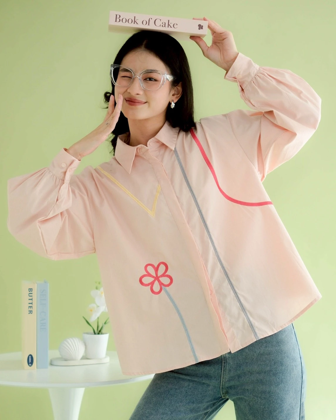 Melvie Shirt Kode 20335 Dusty Pink