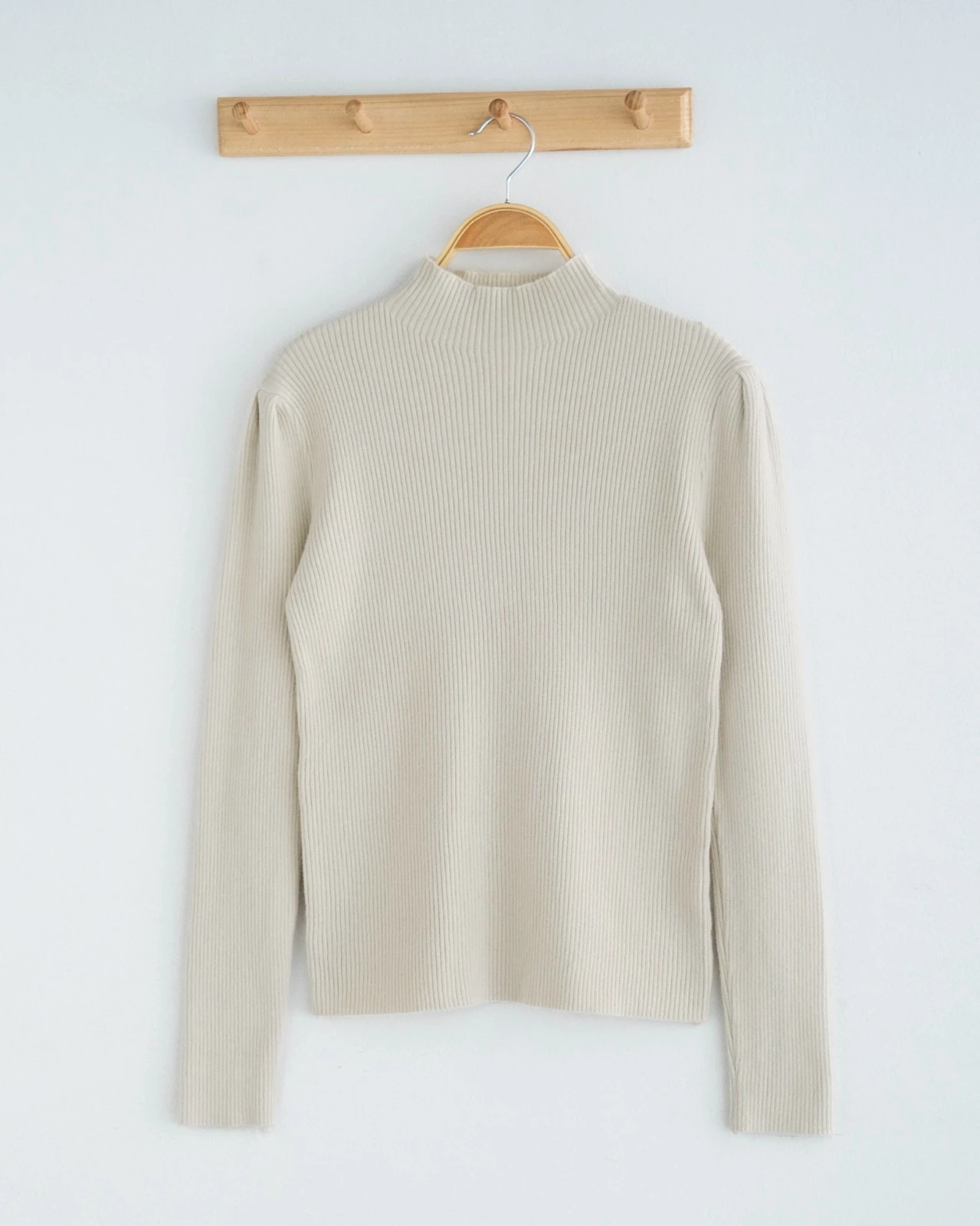 Blera Turtleneck Longsleeve Kode 258G Beige