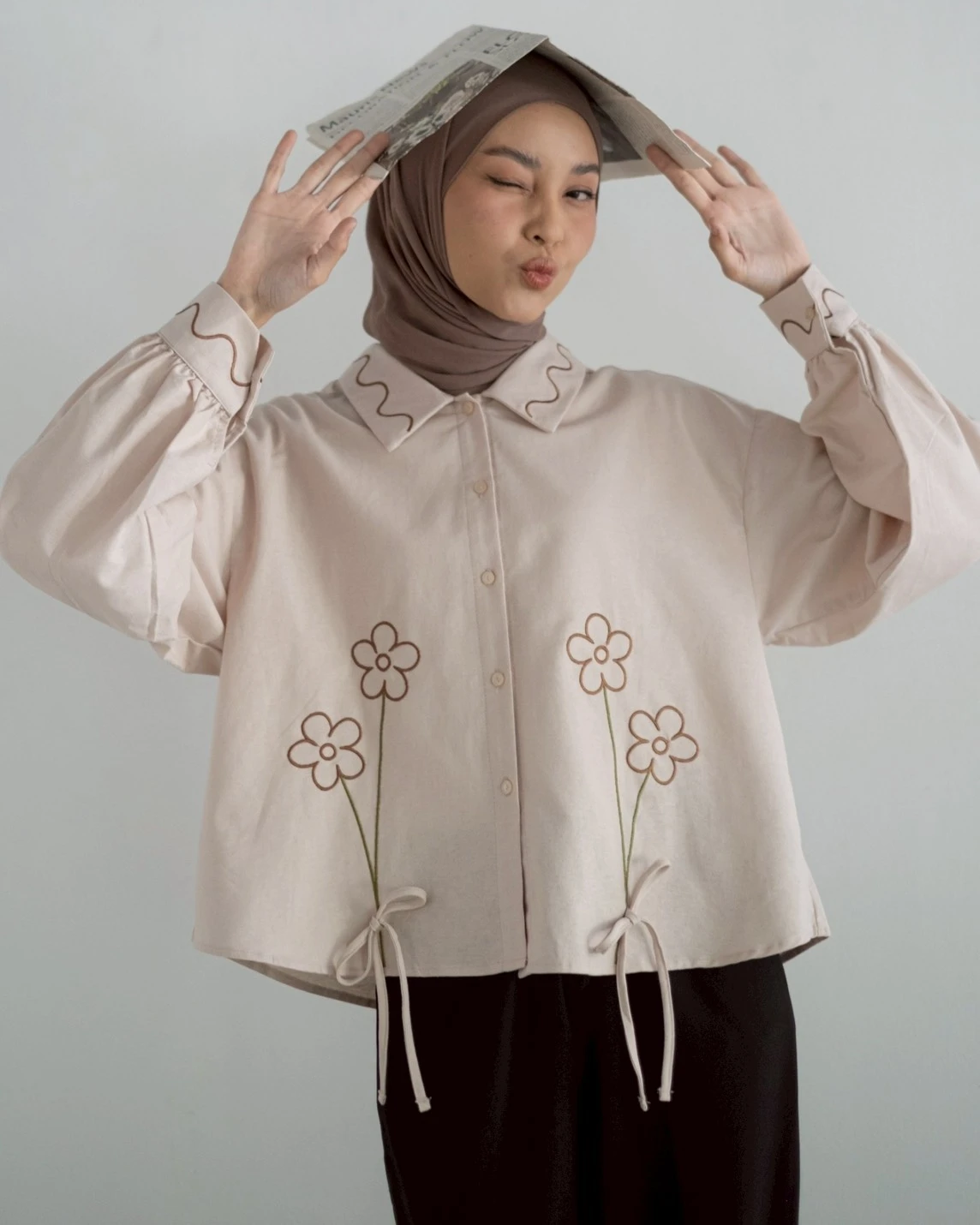 Alternative view of Mosha Shirt Kode 1424 Cream