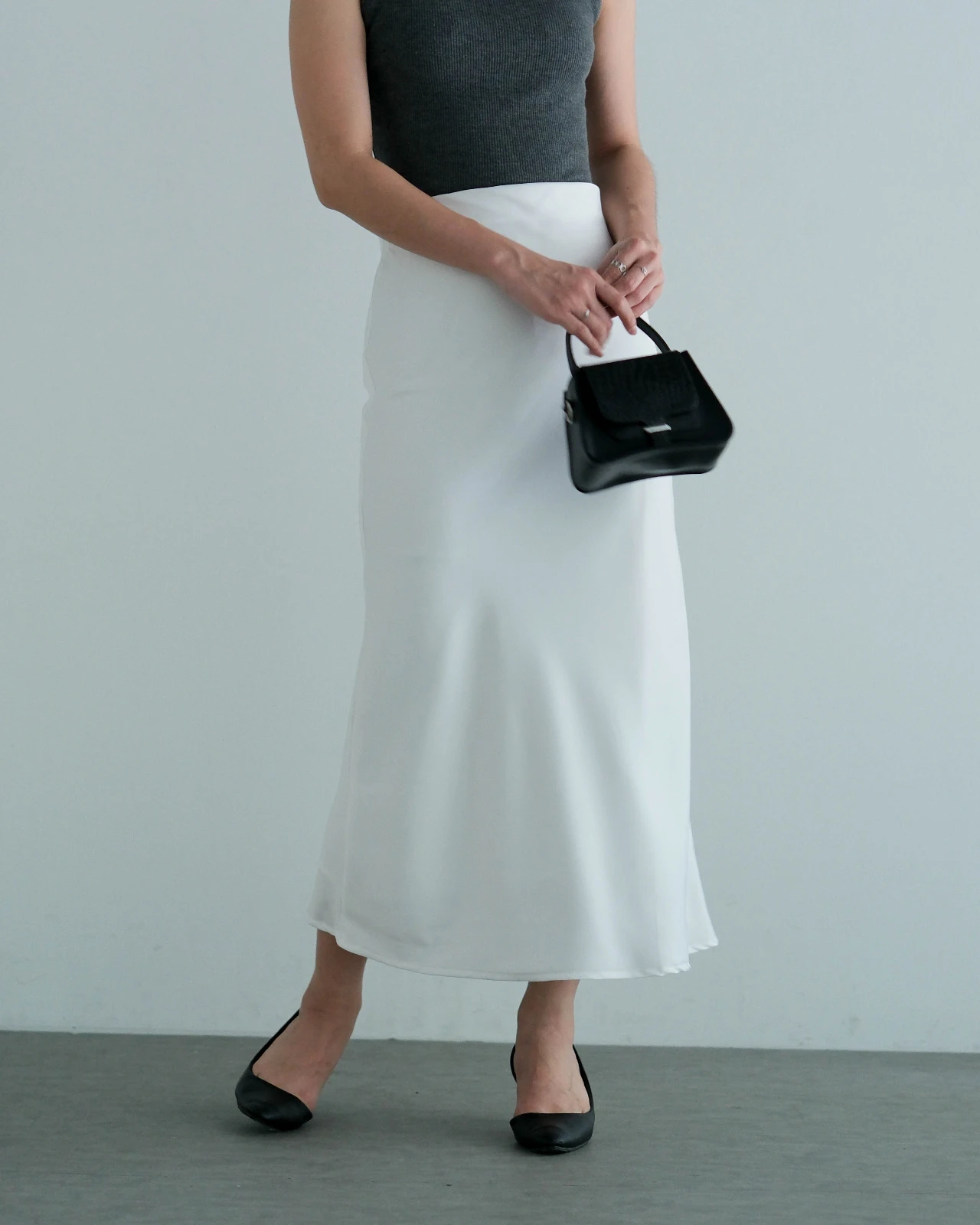 Zara Skirt Broken White - Image 3