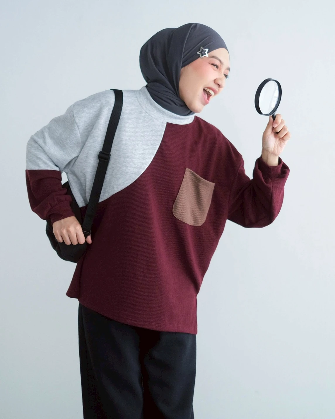 Steiner Sweater Kode 25403 Misty Grey