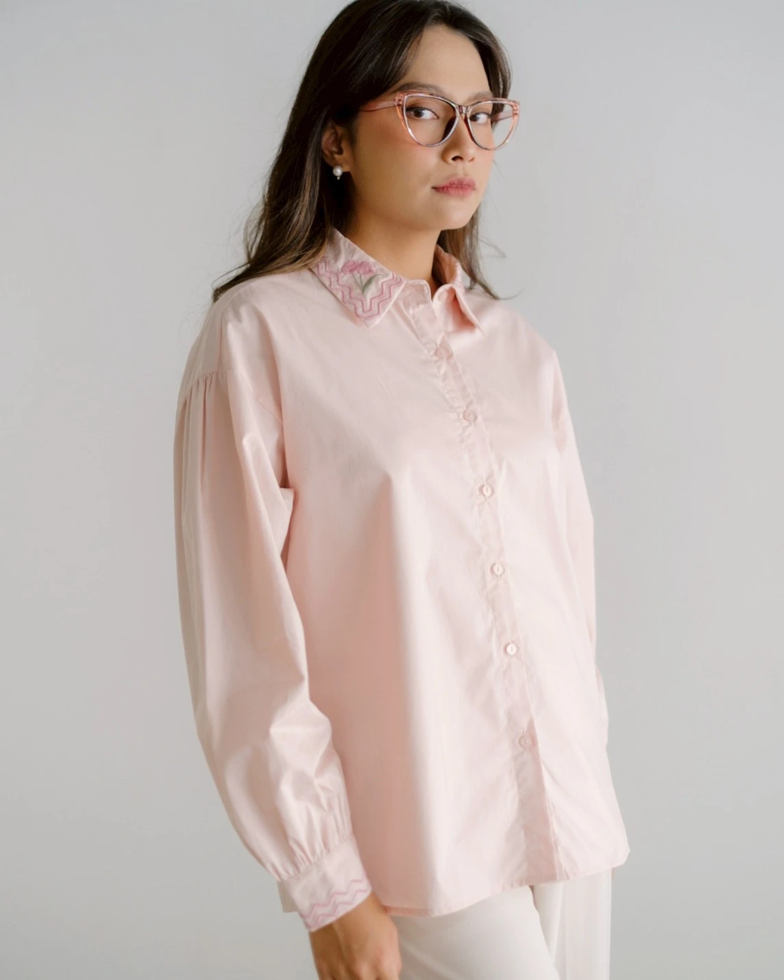 Jayzie Shirt Kode 1422 Dusty Pink