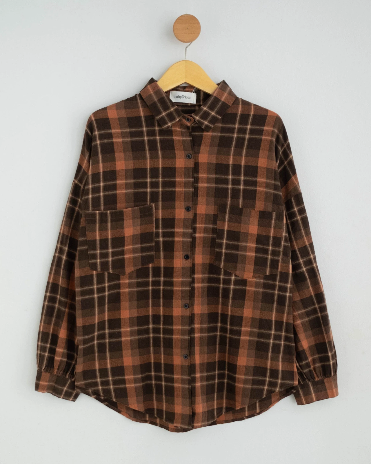 Carys Shirt Kode 476G Brick