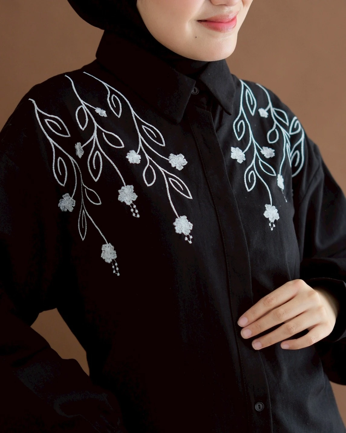 Silma Shirt Kode 20349 Black - Image 2