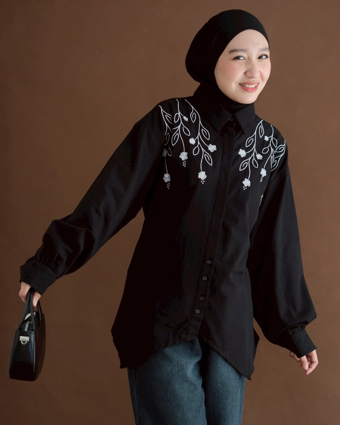 Silma Shirt Kode 20349 Black