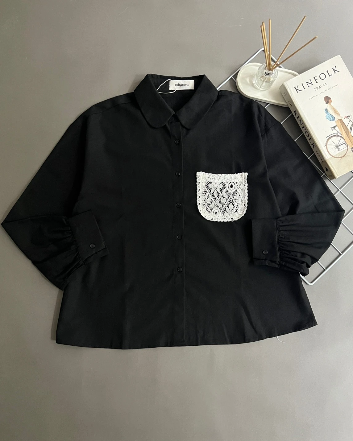 Salena Shirt Kode 1442 Black