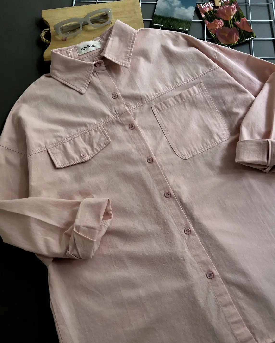Uzma Shirt Kode 526G Pink - Image 3