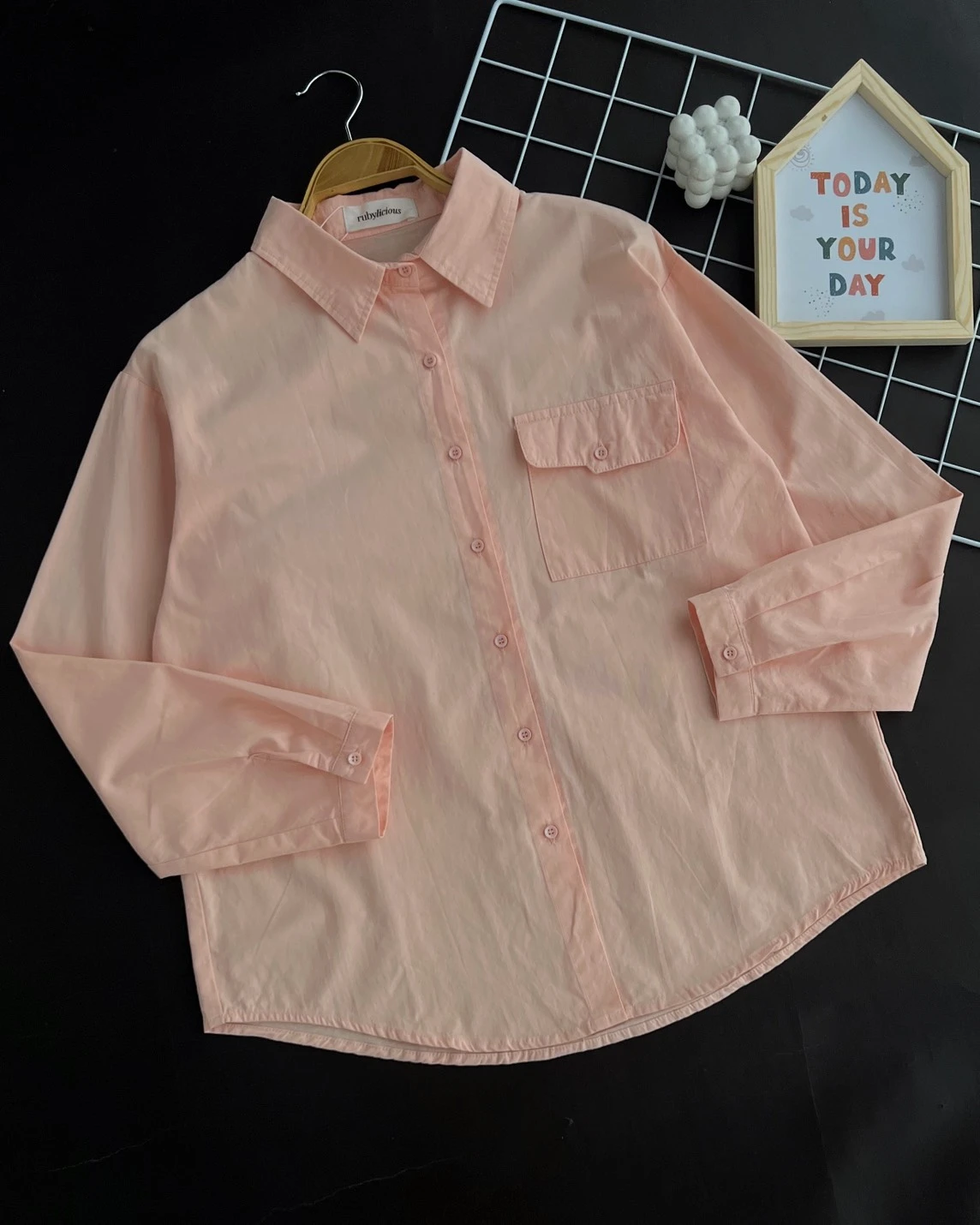 Sefia Shirt Kode 299G Peach