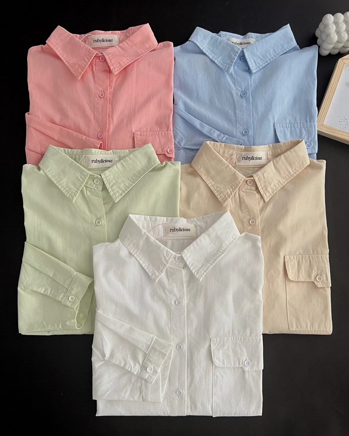 Alternative view of Sefia Shirt Kode 299G White