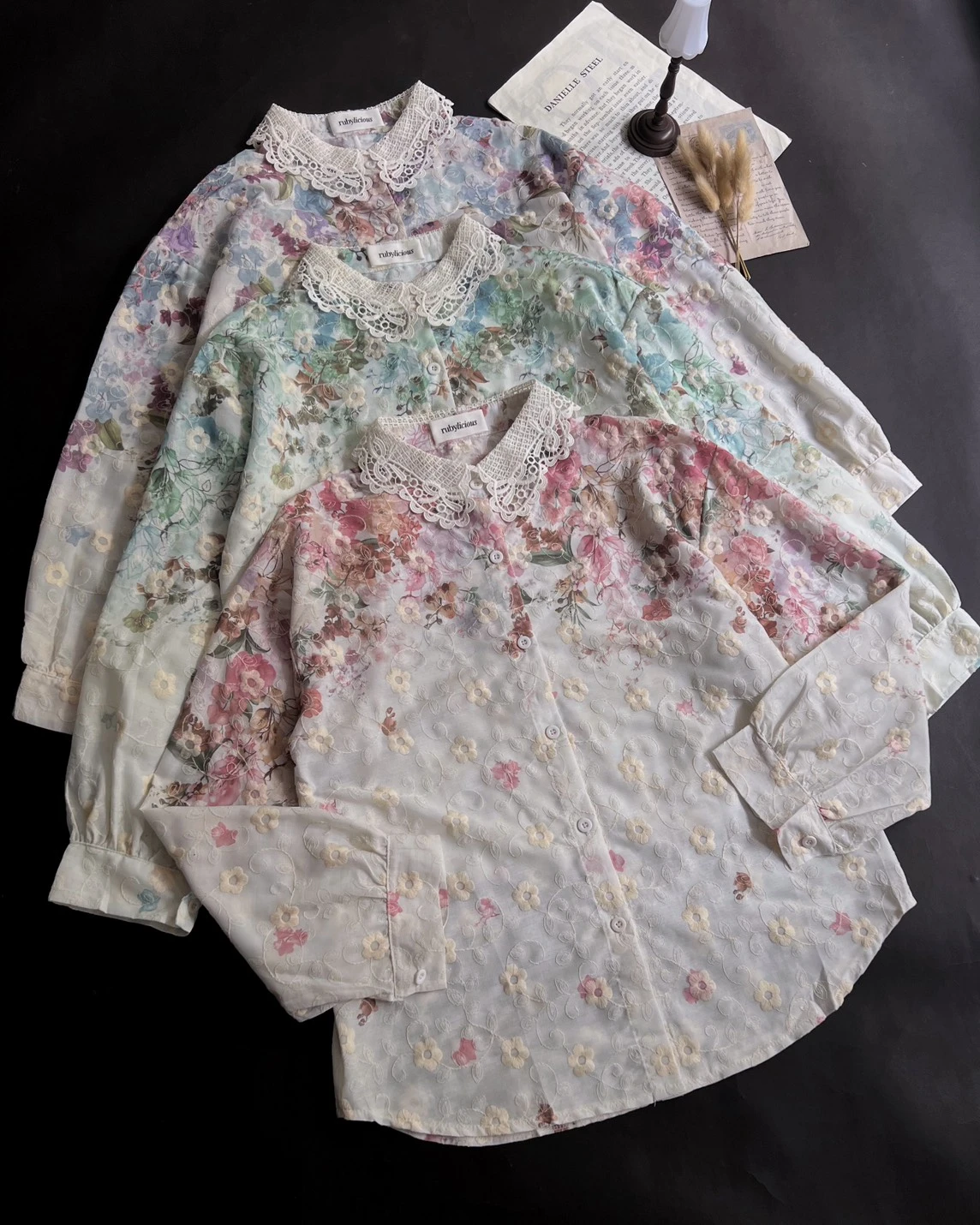 Owena Shirt Kode 249G Olive - Image 3