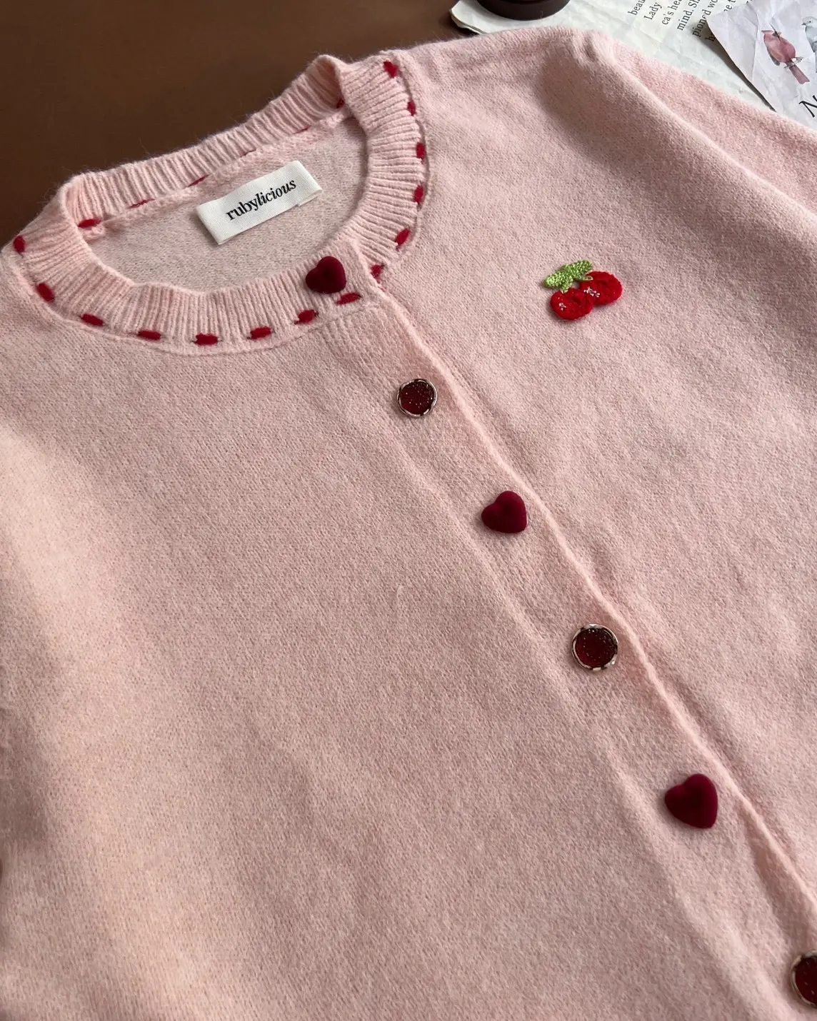 Orvara Cardi Kode 752G Pink - Image 3
