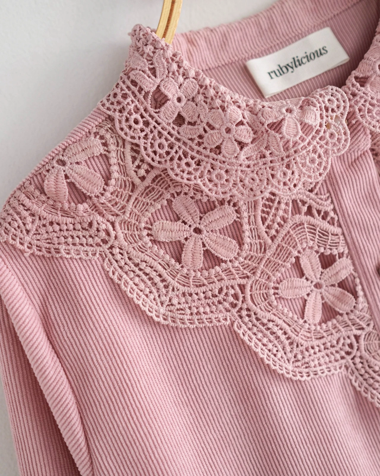 Nadine Shirt Kode 288G Dusty Pink - Image 3