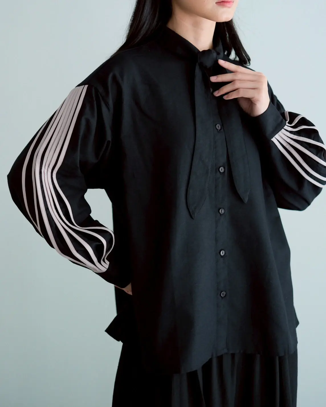 Solvka Blouse Kode 1443 Black - Image 3