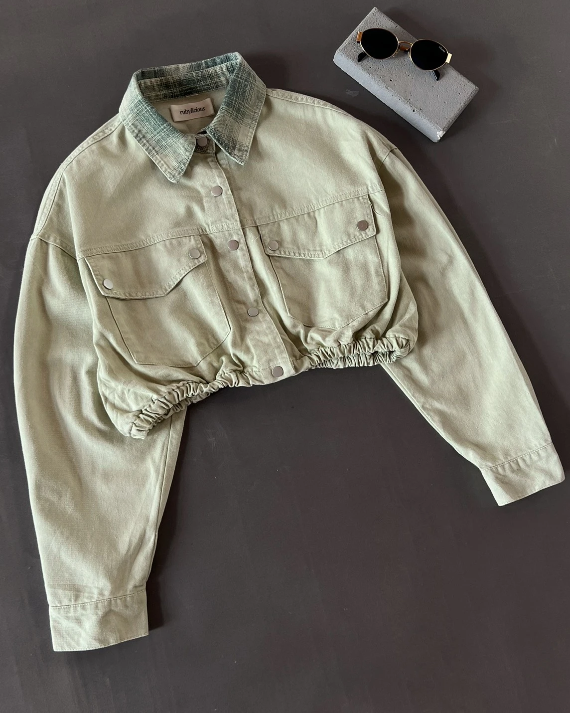 Alternative view of Brela Denim Jacket Kode 547N Mint