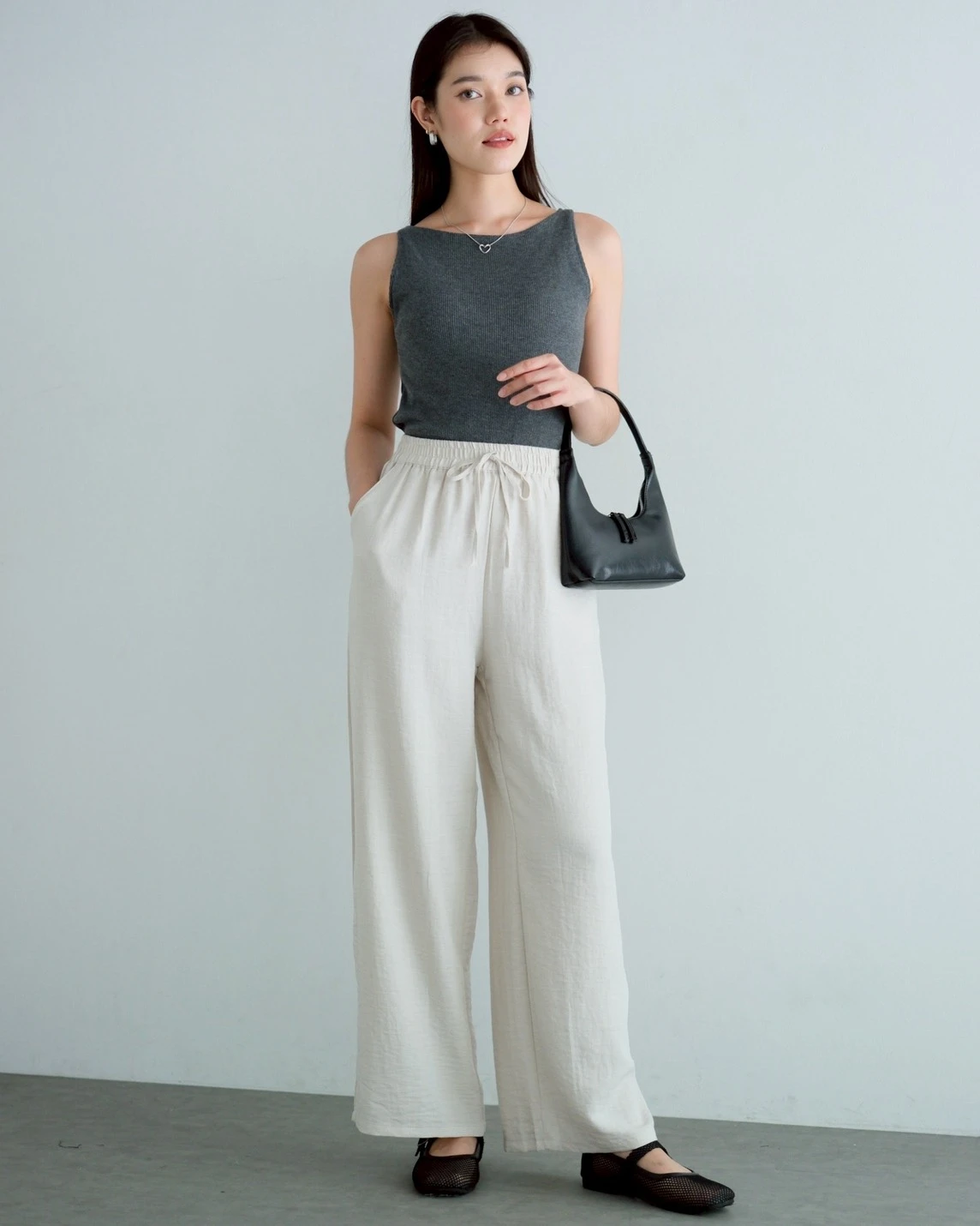 Luvena Cullote Pants Kode 373G Beige - Image 3