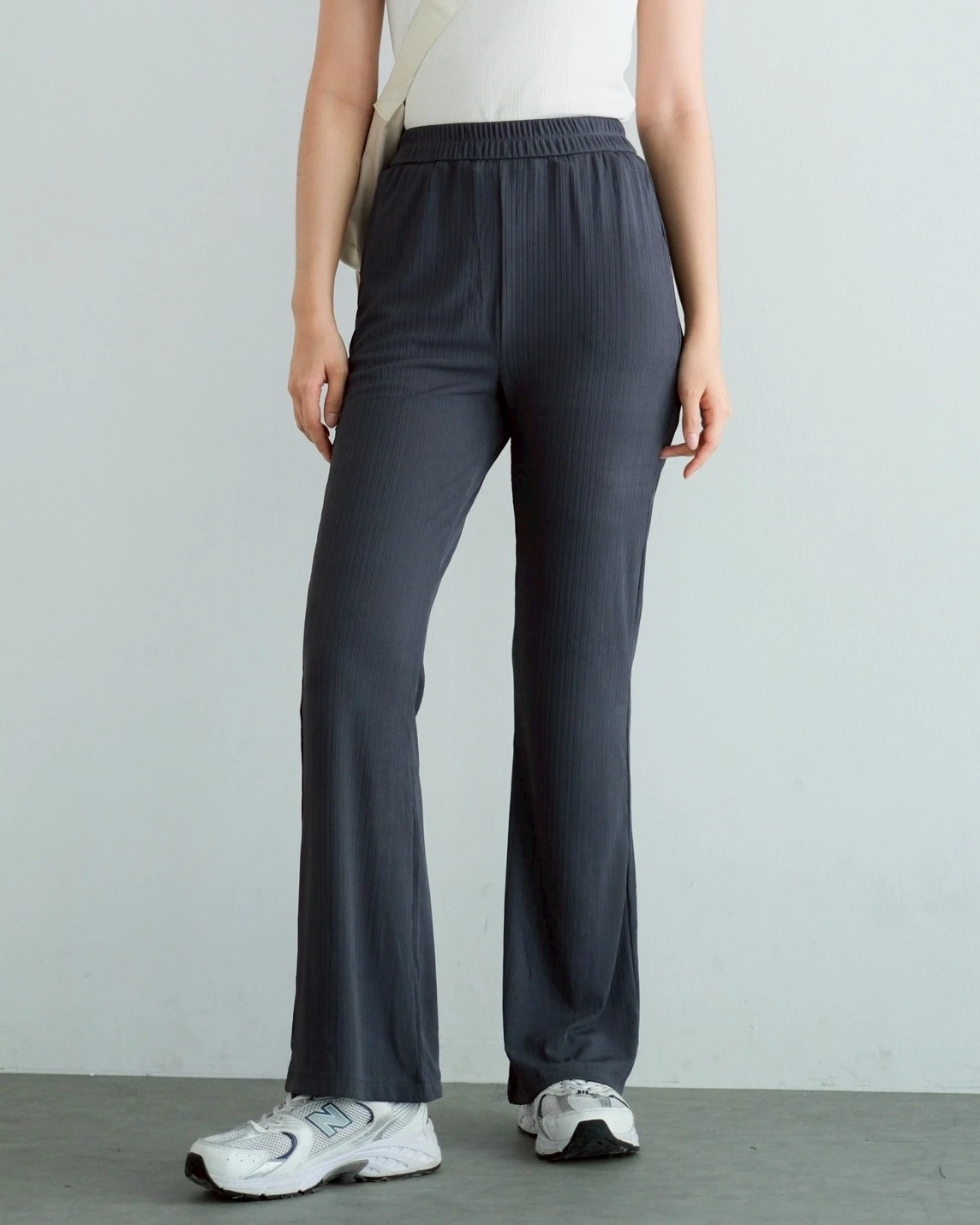 Brexa Cullote Pants Kode 374G Dark Grey