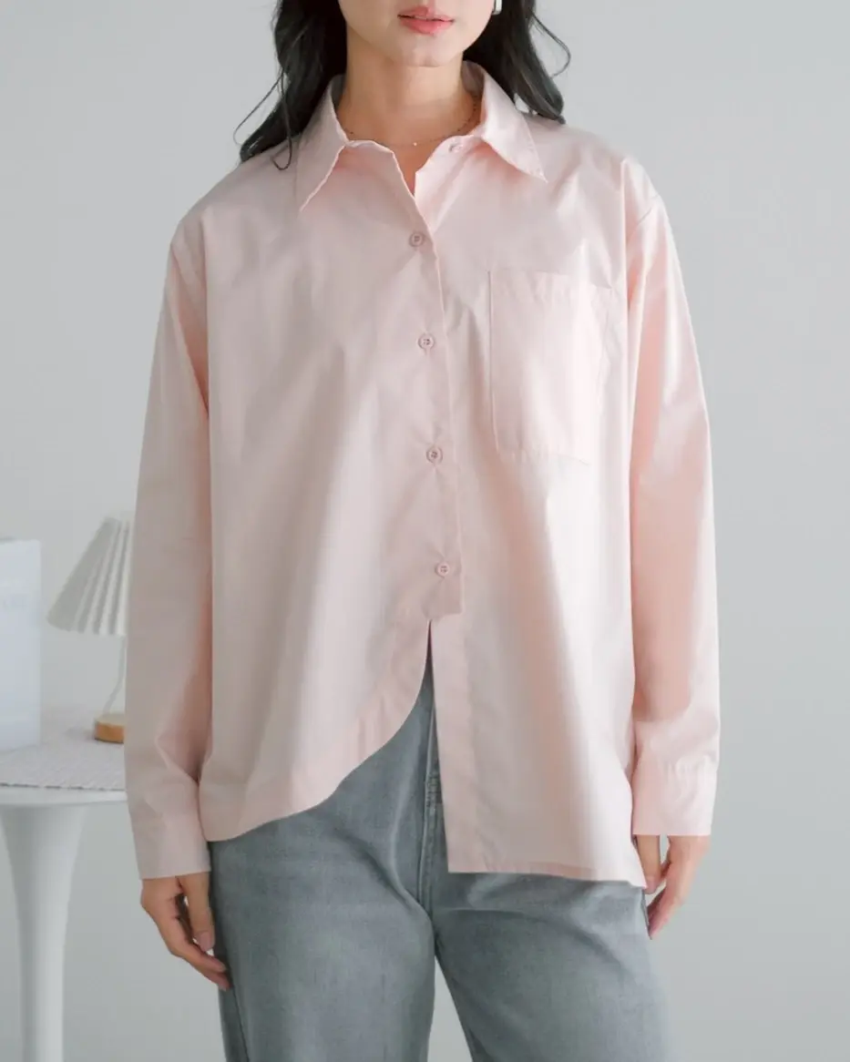Leony Shirt Dusty Pink - Image 3