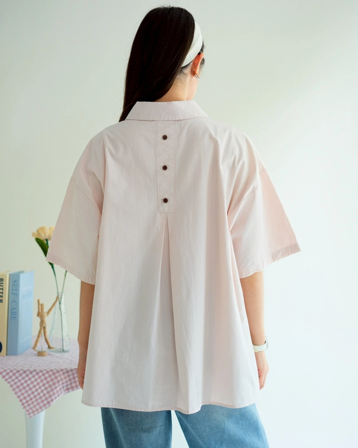 Aldys Shirt Kode 243G Nude - Image 3