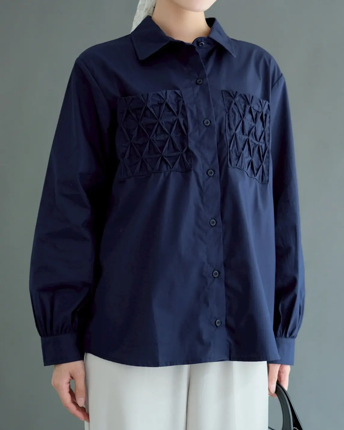 Mitchell Shirt Navy - Image 3