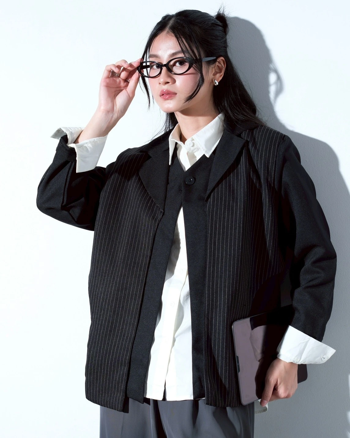 Alternative view of Joiro Blazer Kode 25408 Black