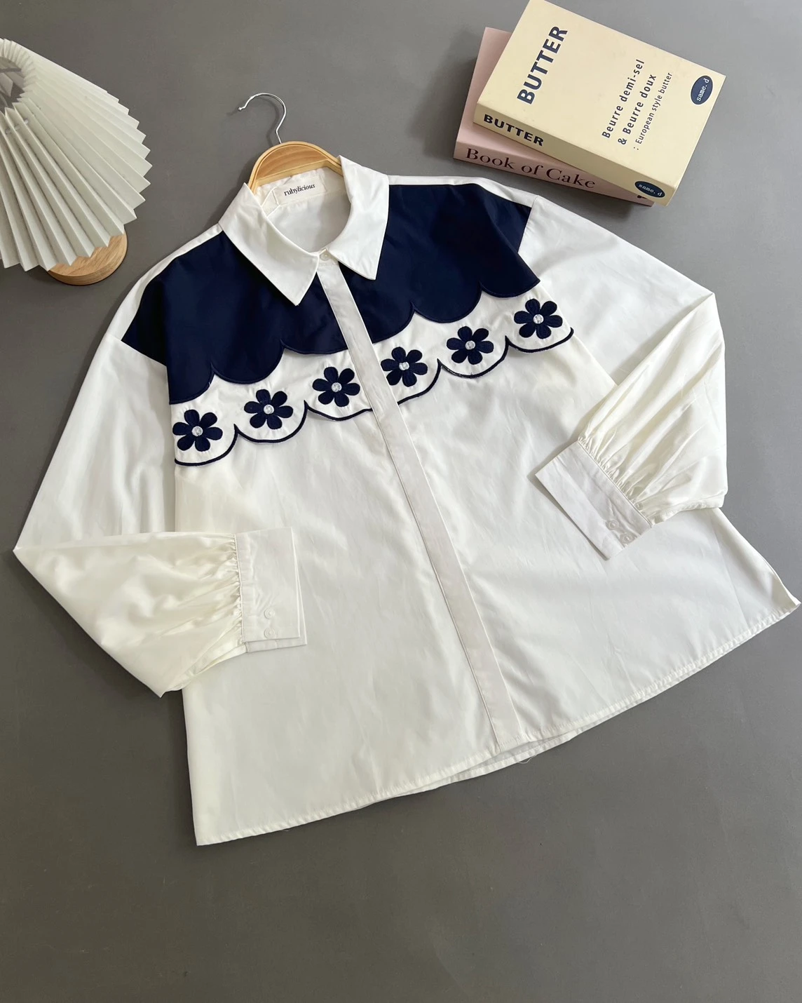 LASERA SHIRT KODE 3302 NAVY