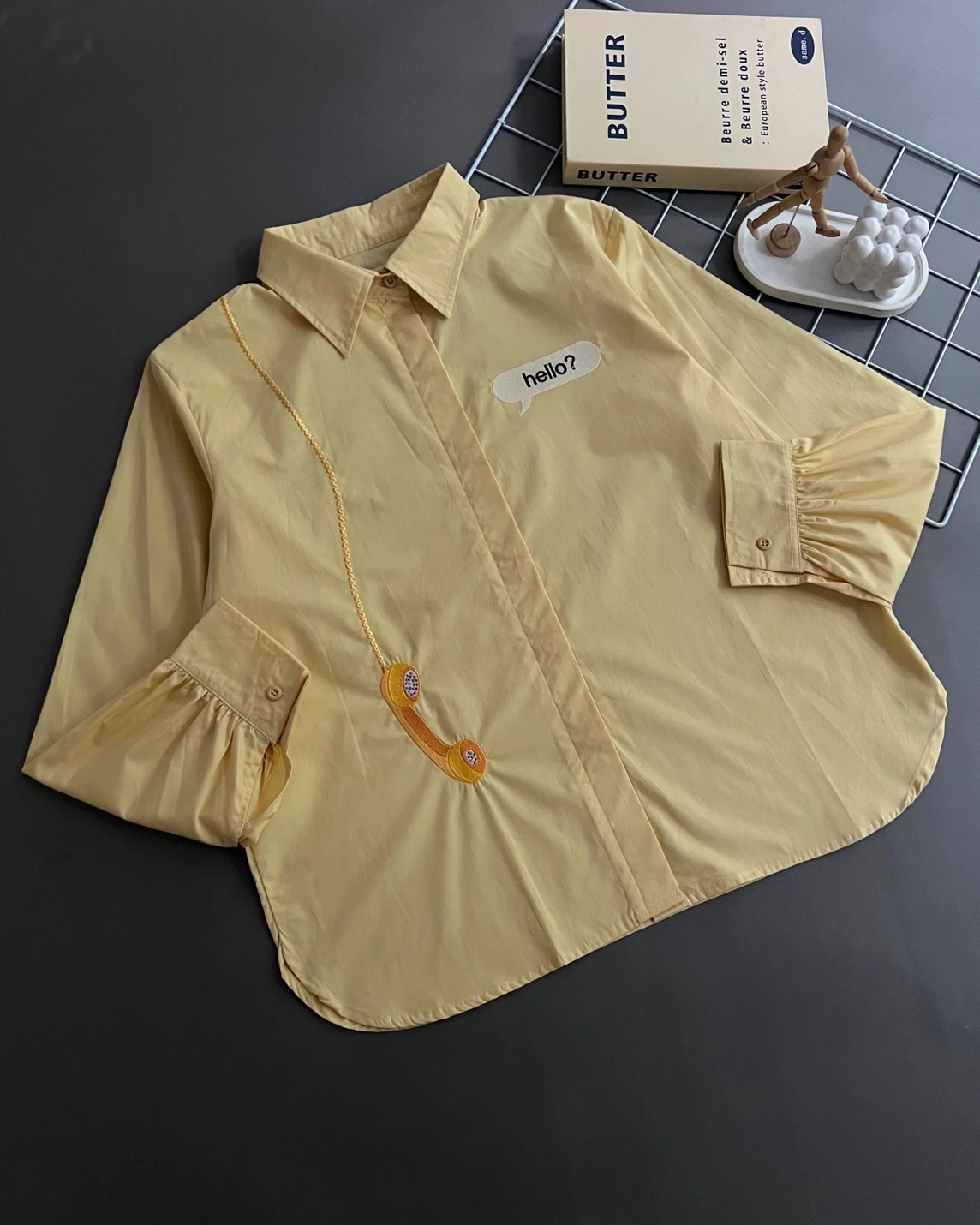 Call Shirt Pale Banana