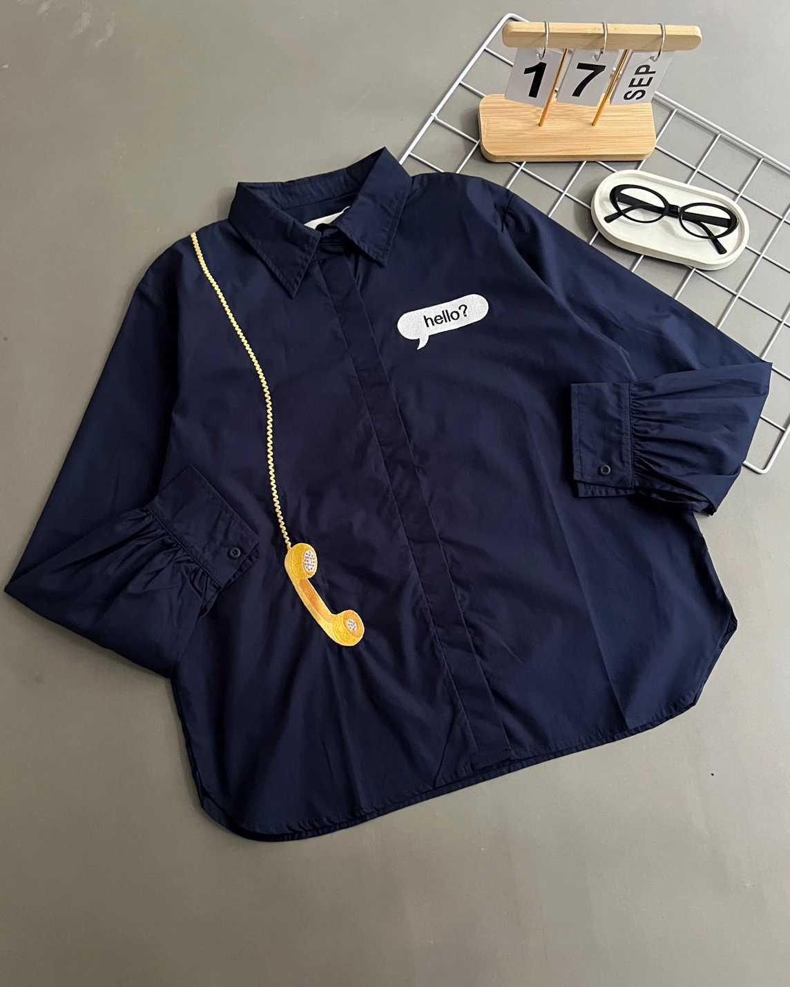 Call Shirt Navy