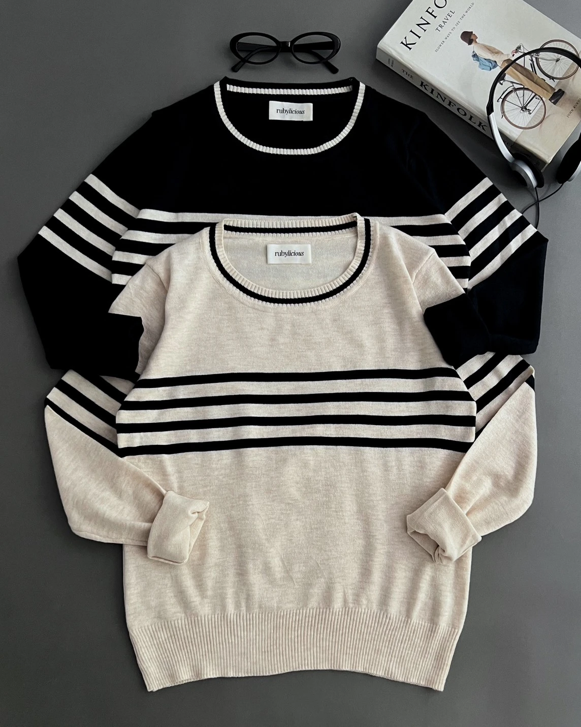 Alternative view of Dione Longsleeve Kode 310H Beige