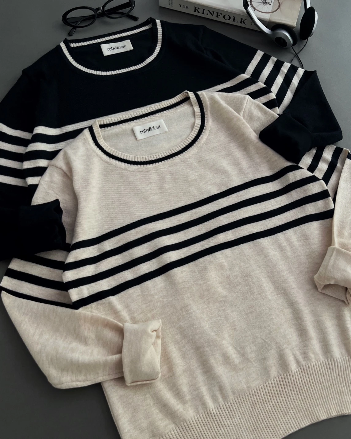 Dione Longsleeve Kode 310H Beige - Image 3